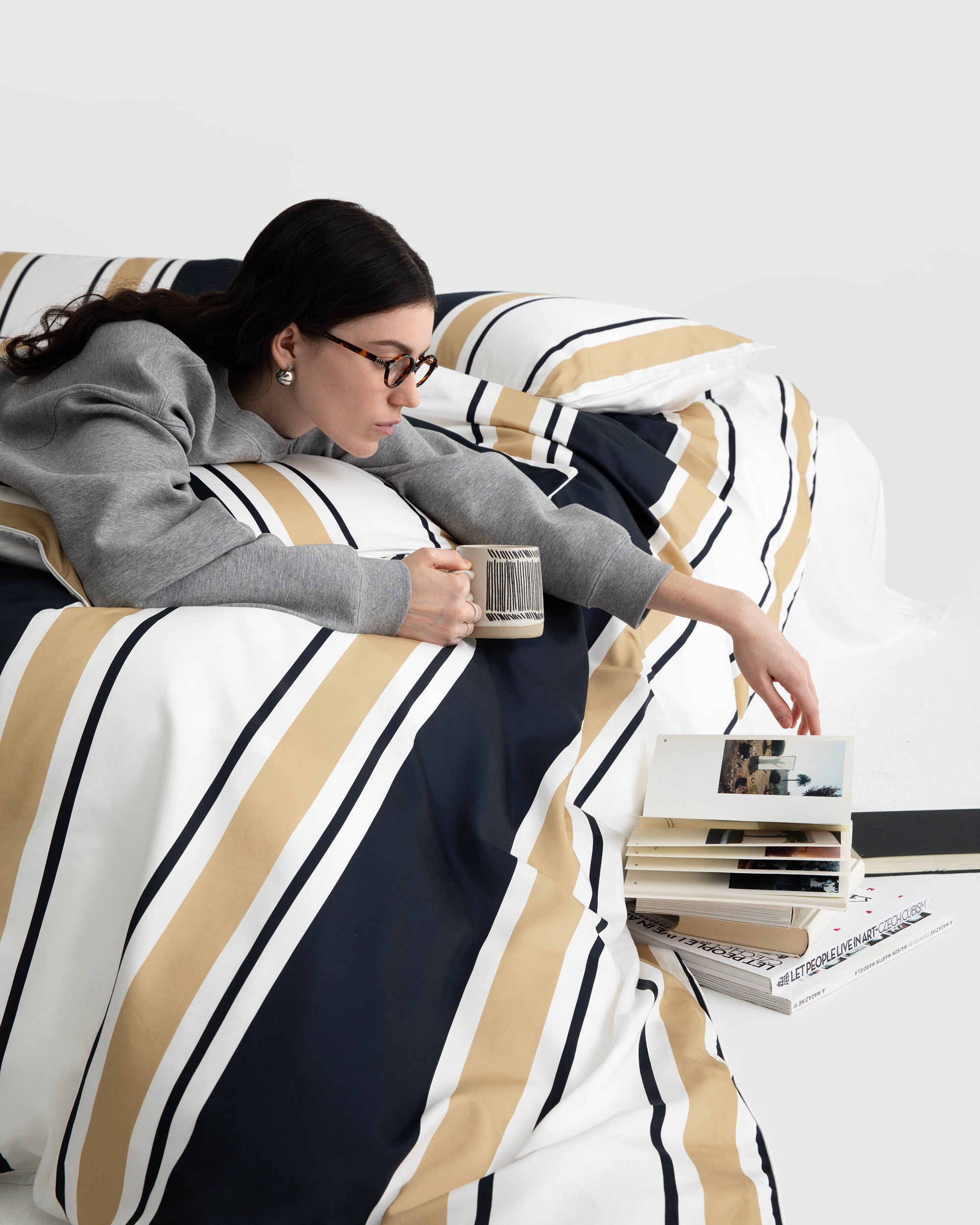 Barcode Stripe 02 Duvet Cover