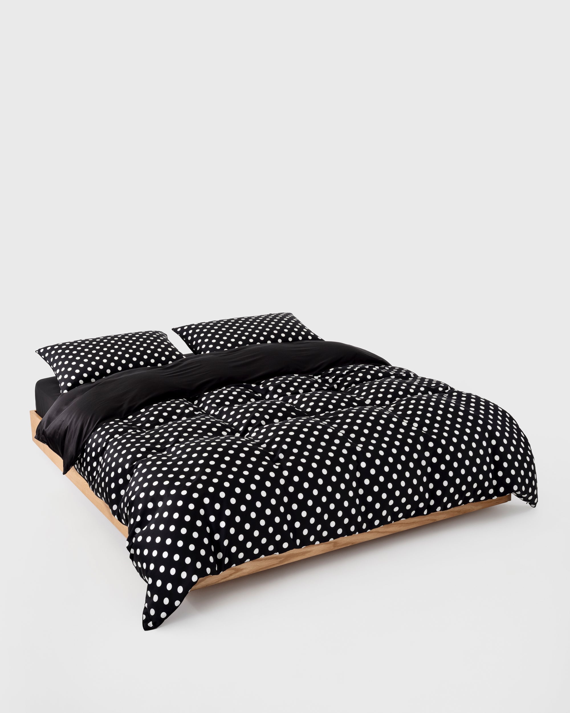 Black Polka-dot 2CM Duvet Cover