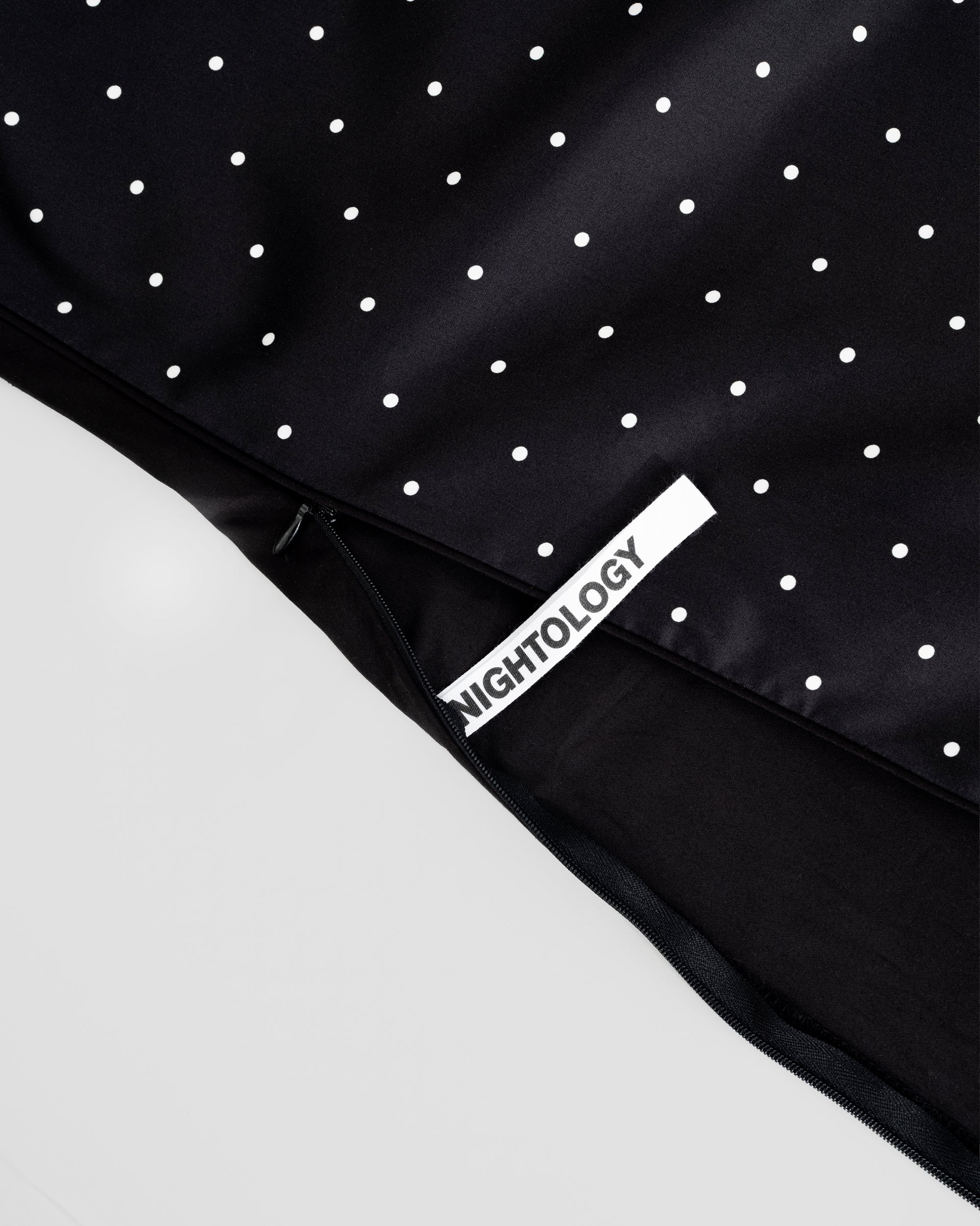 Black Polka-dot 4MM Duvet Cover