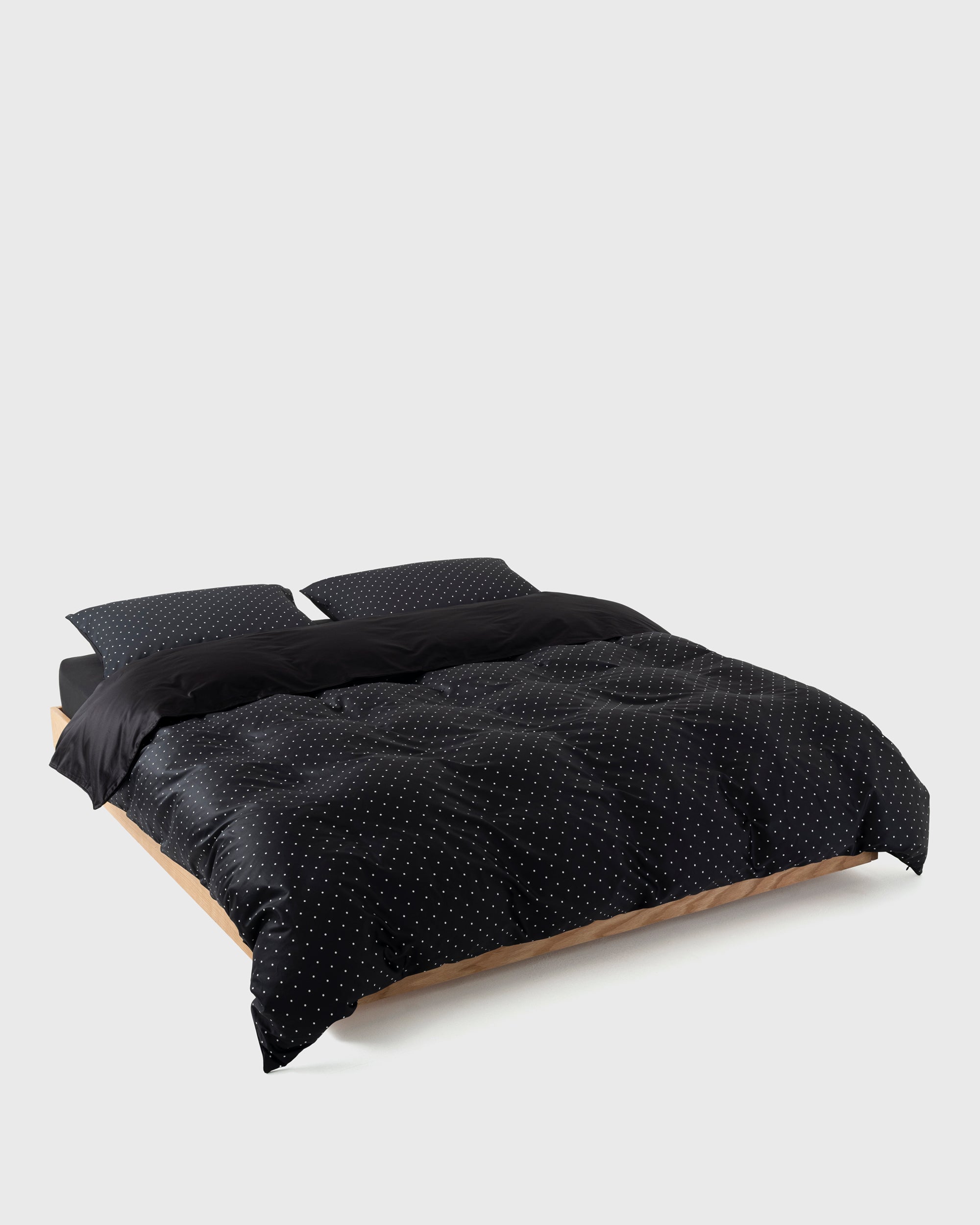 Black Polka-dot 4MM Duvet Cover