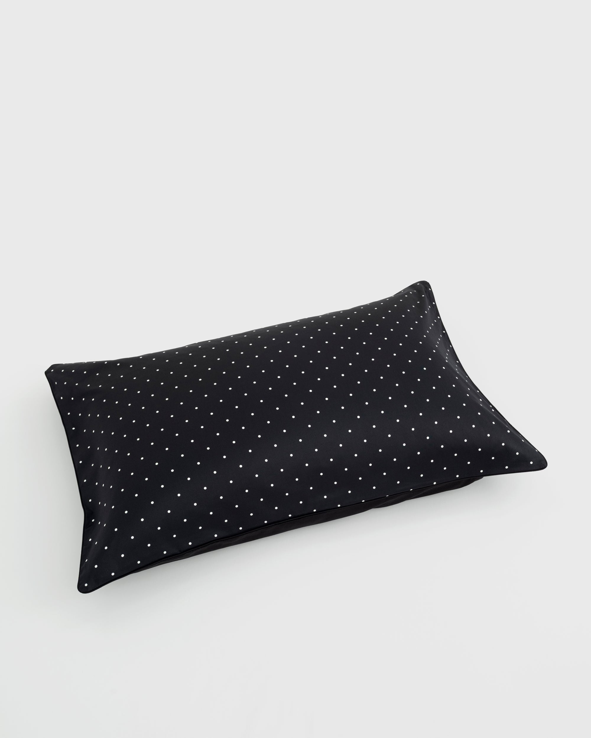 Black Polka-dot 4MM Pillowcase