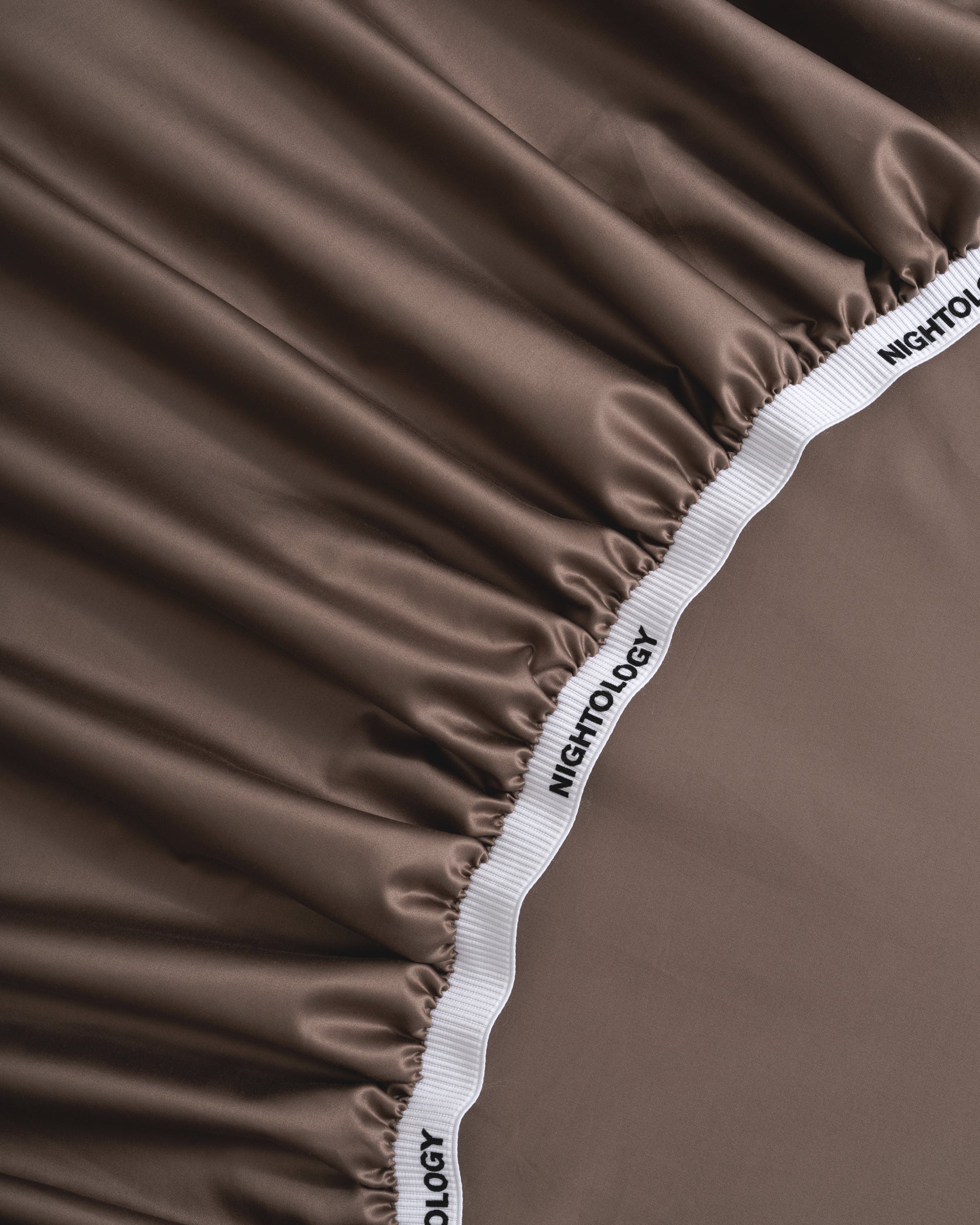 Coffee Jacquard Leopard Fitted Sheet