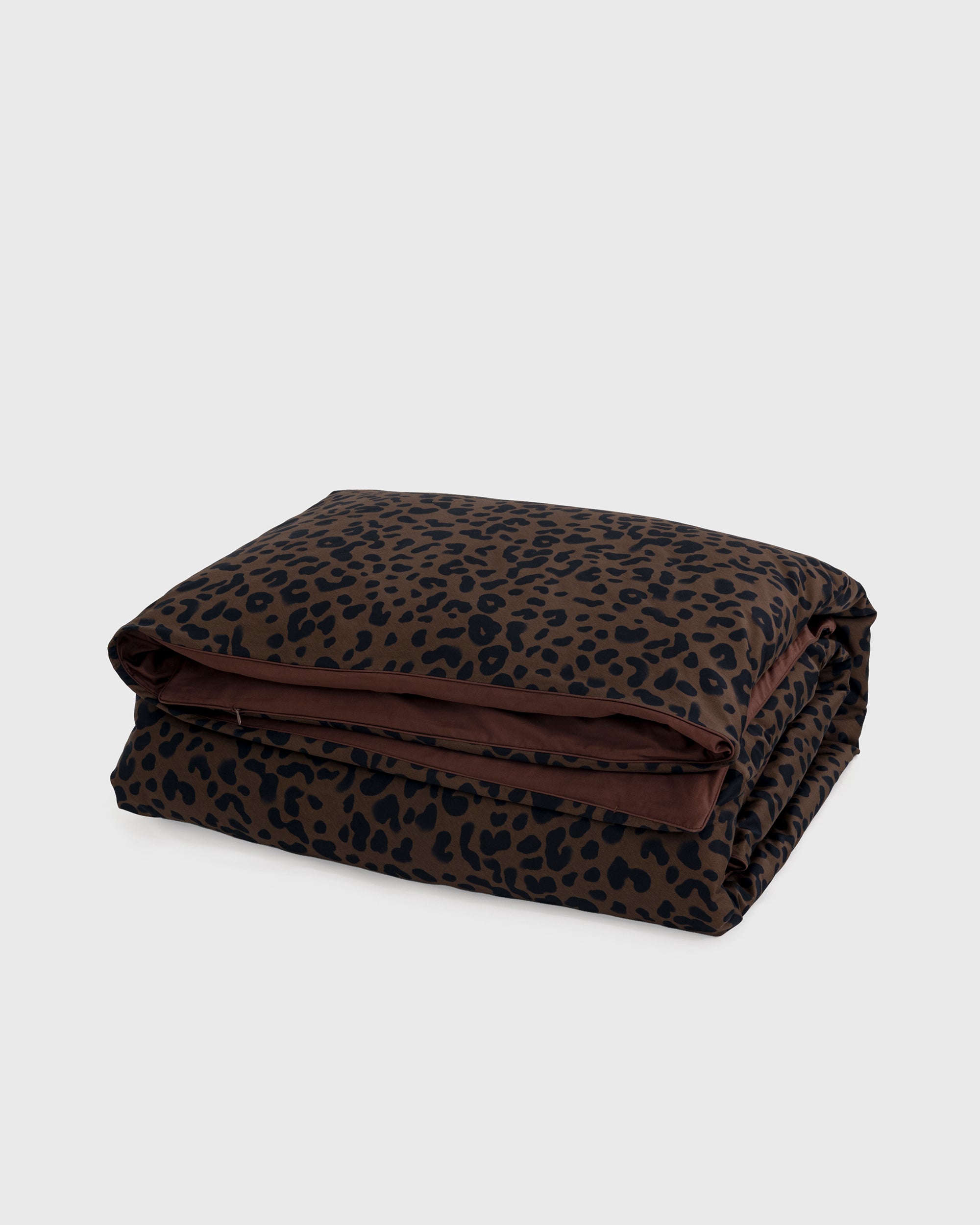 Dark Leopard Duvet Cover