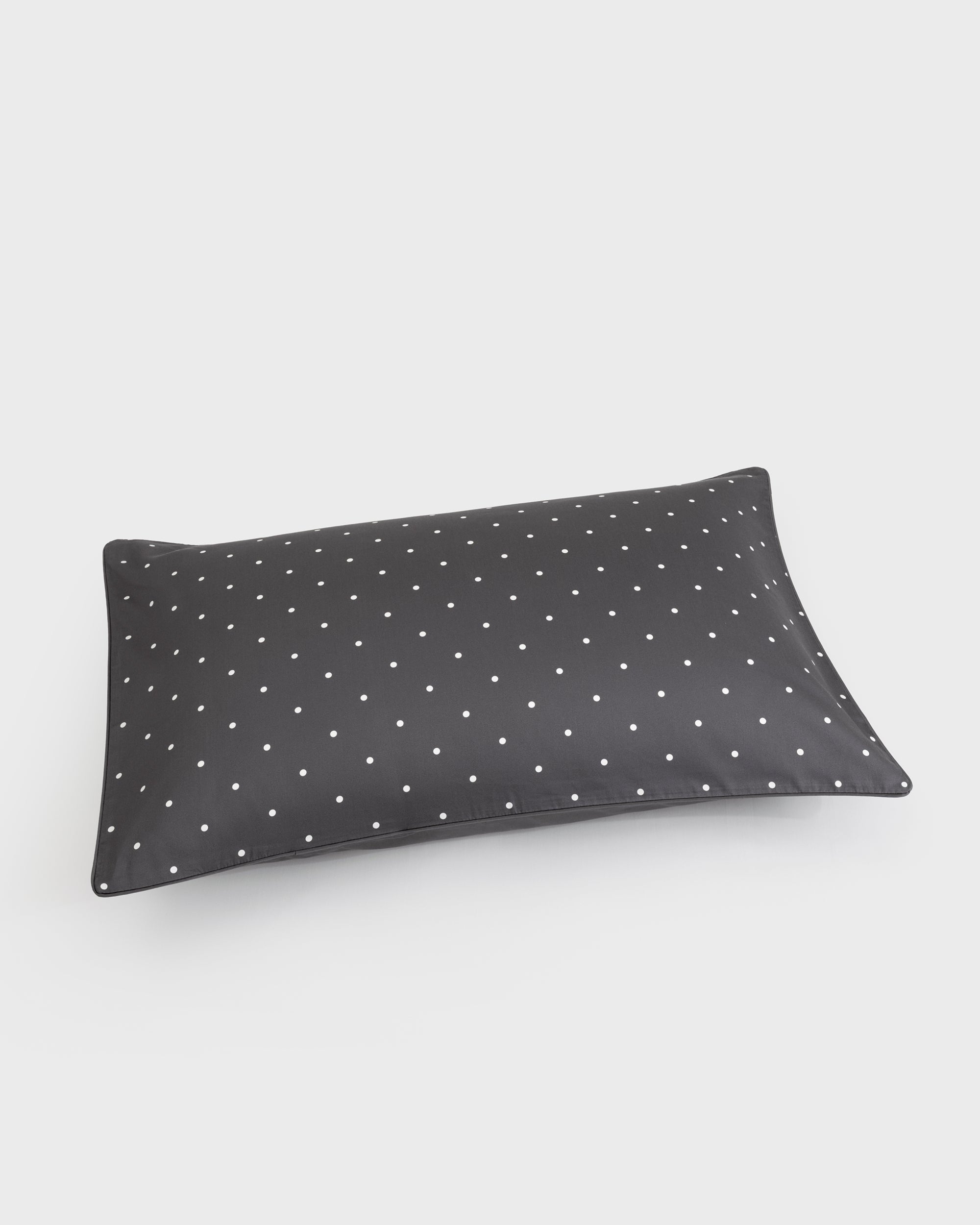 Grey Polka-dot 6MM Pillowcase