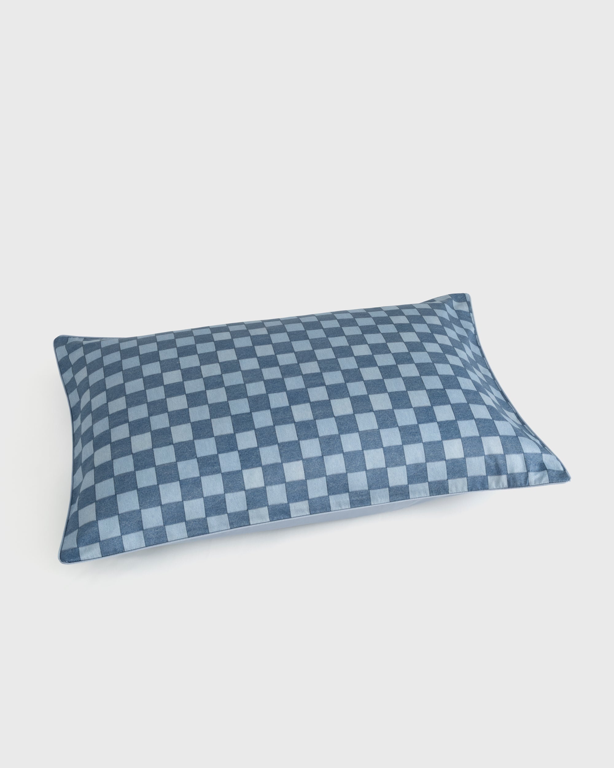 Jeans Checkerboard Pillowcase