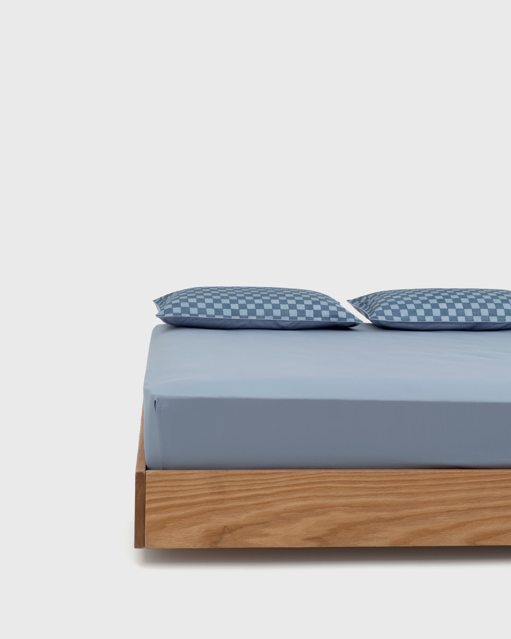 Jeans Checkerboard Fitted Sheet