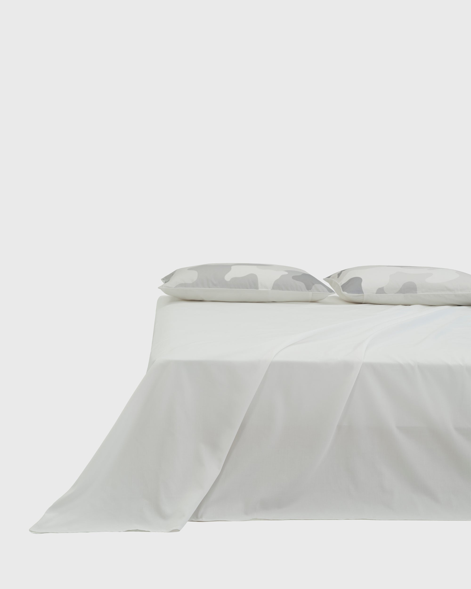 Snow Camo Flat Sheet