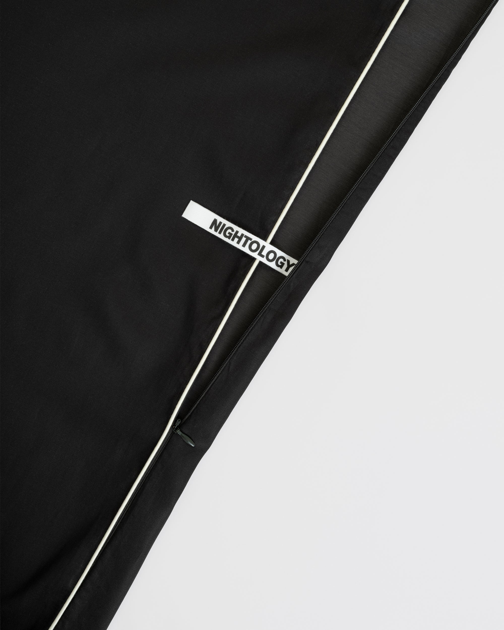 Thin Black White Stroke Duvet Cover