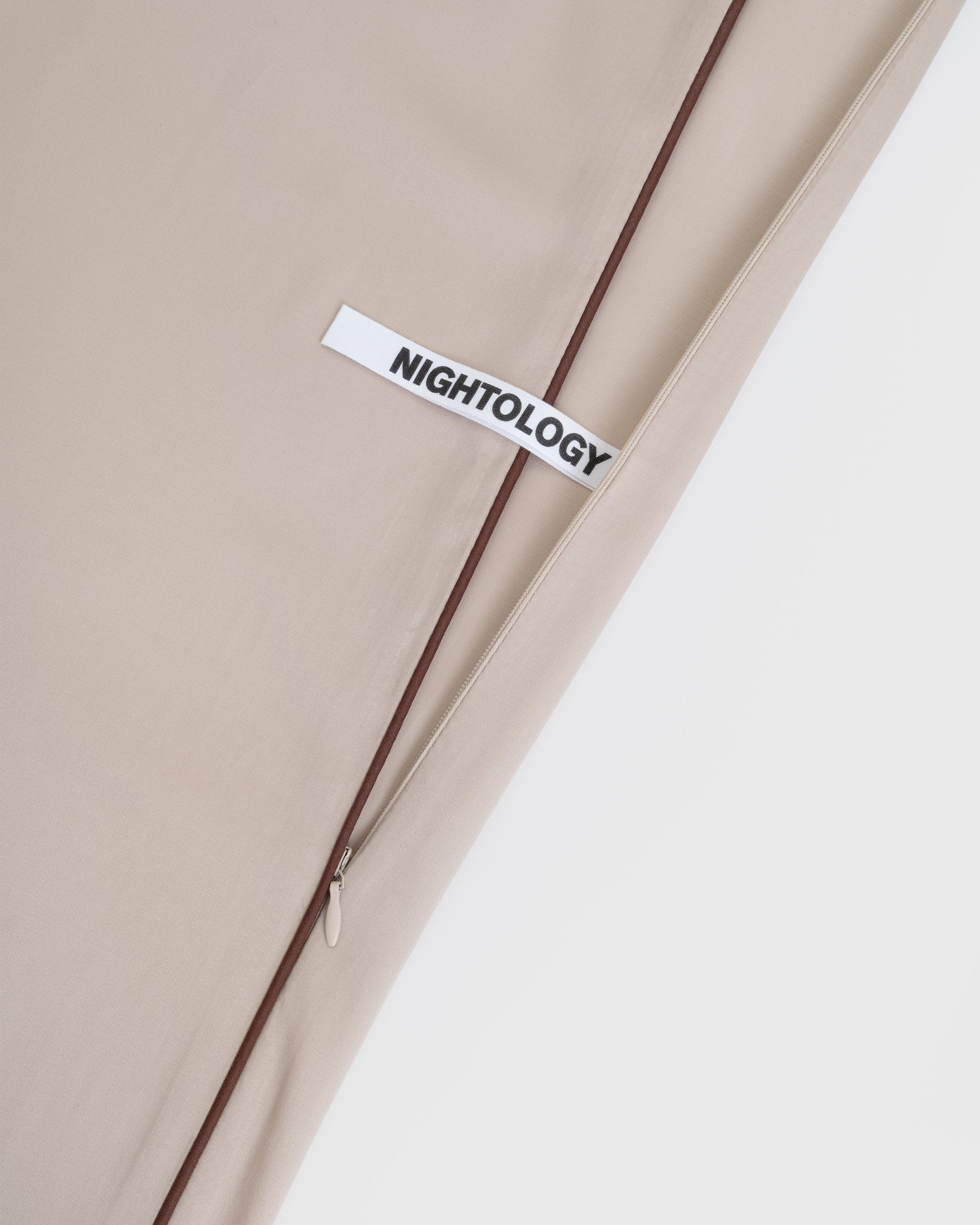 Thin Coffee Stroke Duvet Cover