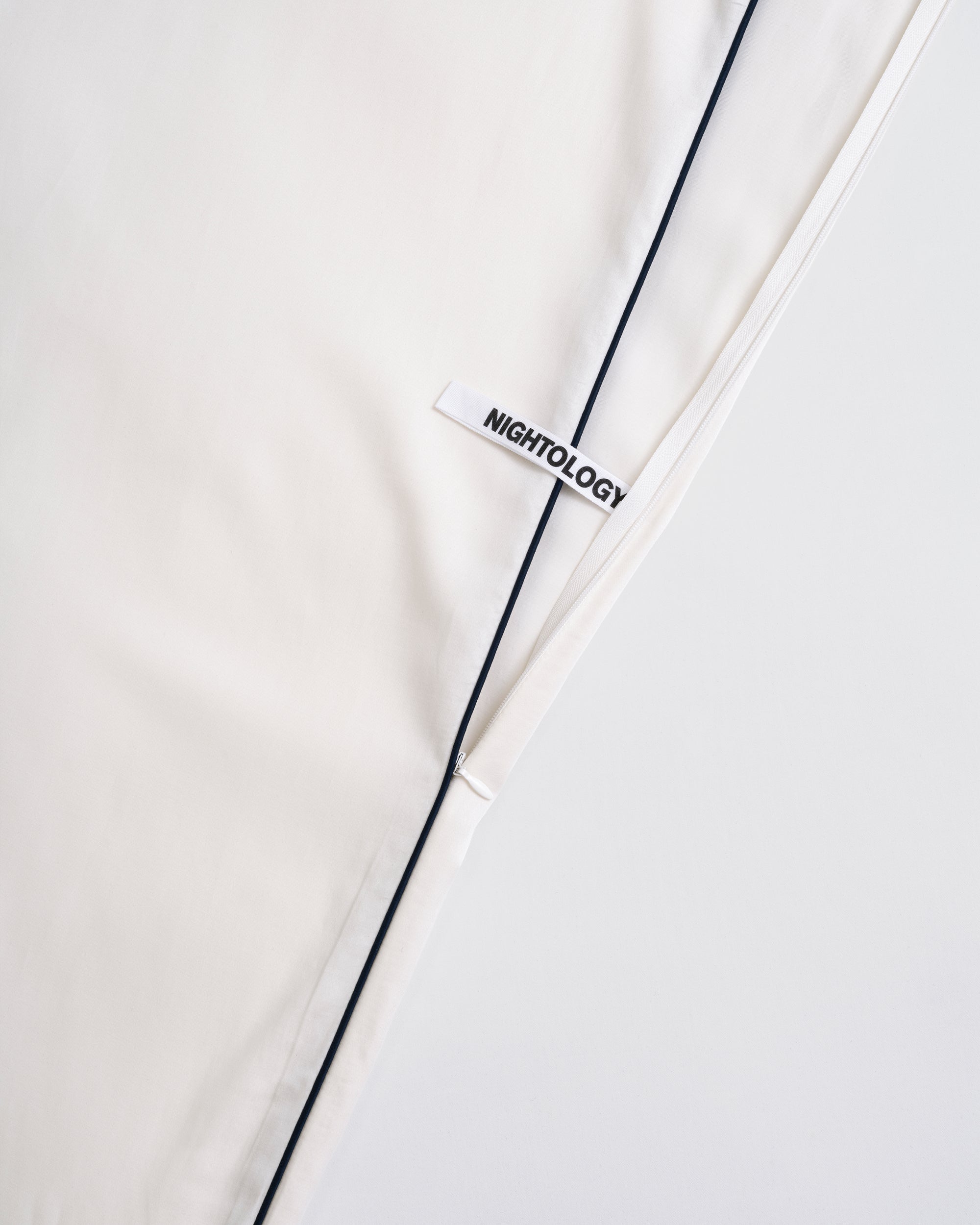 Thin White Blue Stroke Duvet Cover