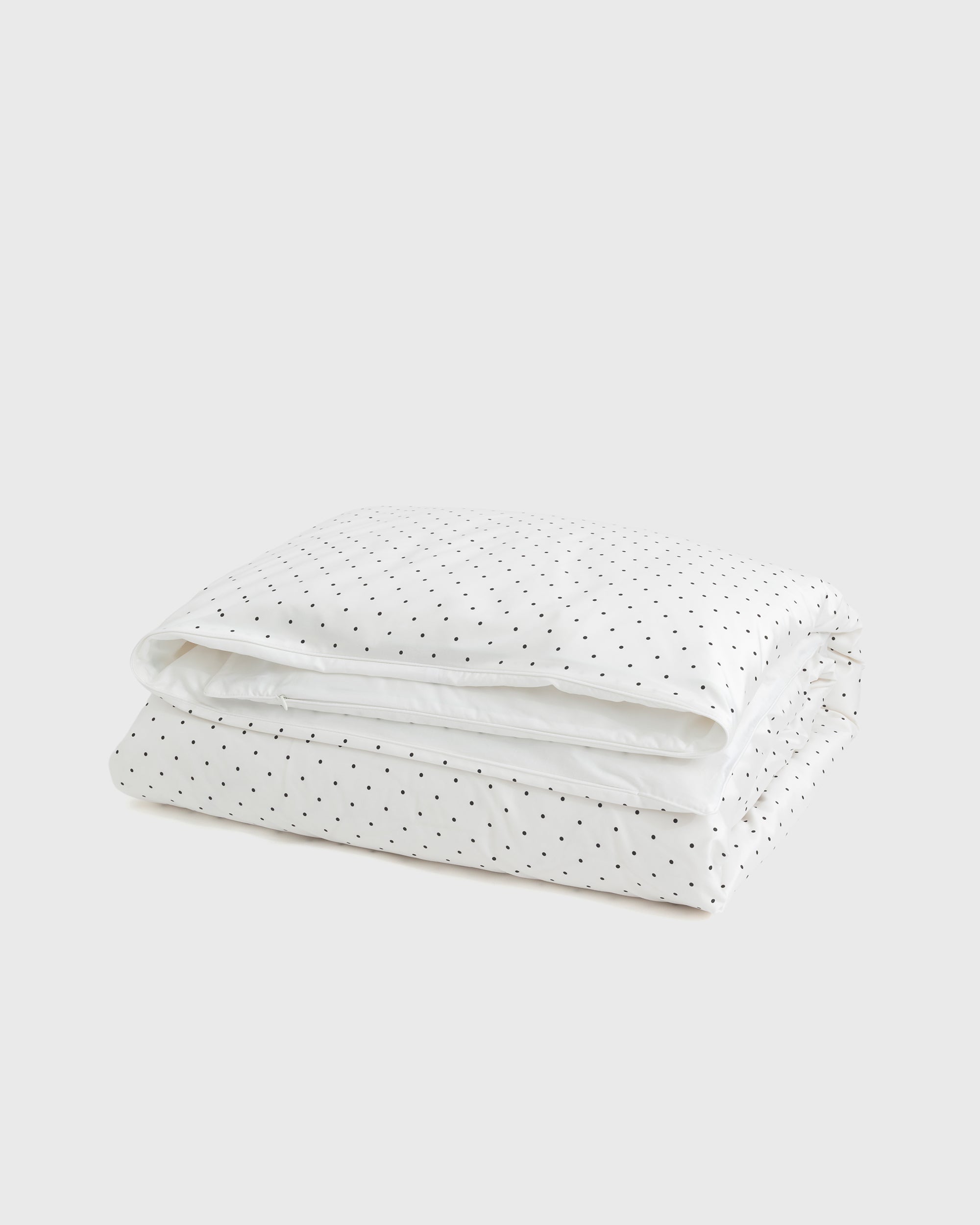 White Polka-dot 4MM Duvet Cover