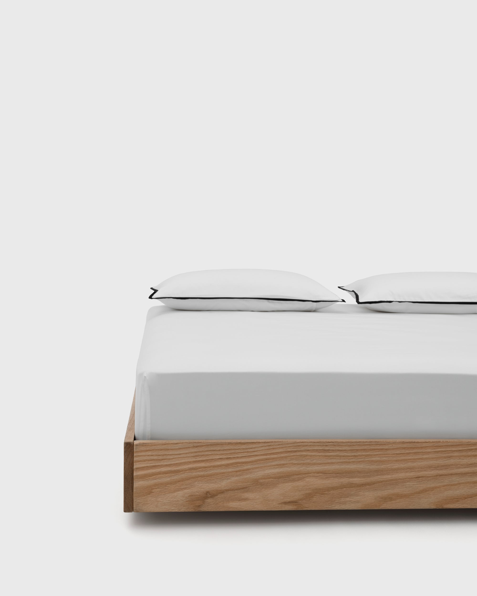 White Black Stroke Fitted Sheet