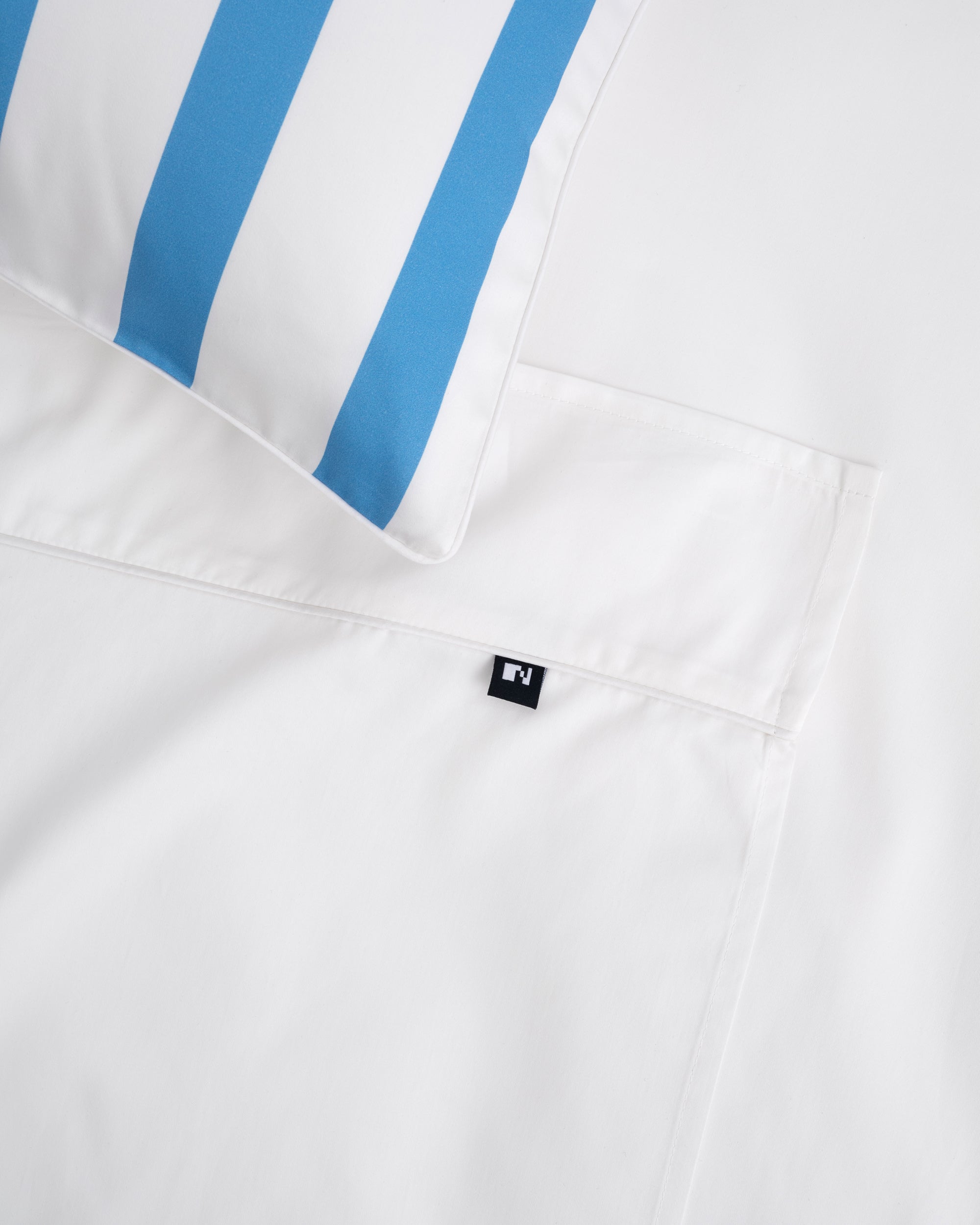 Wide Stripe 02 Flat Sheet