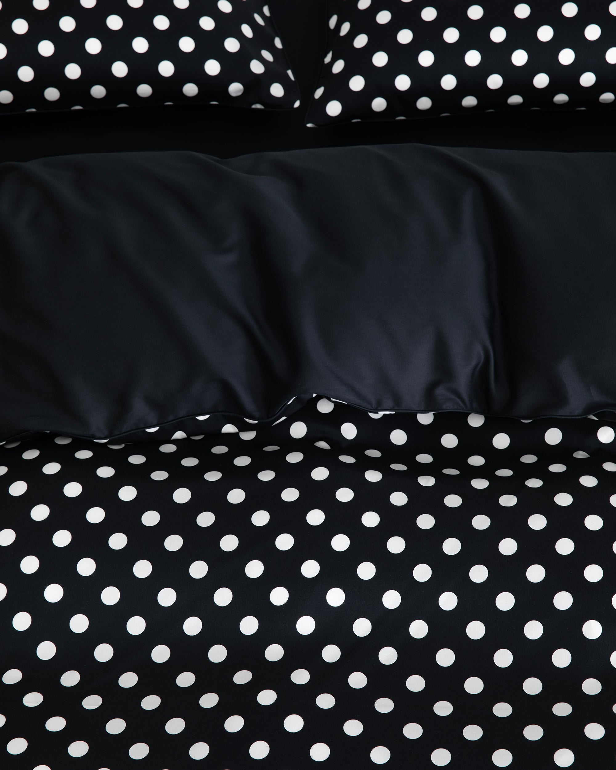 Black Polka-dot 2CM Duvet Cover
