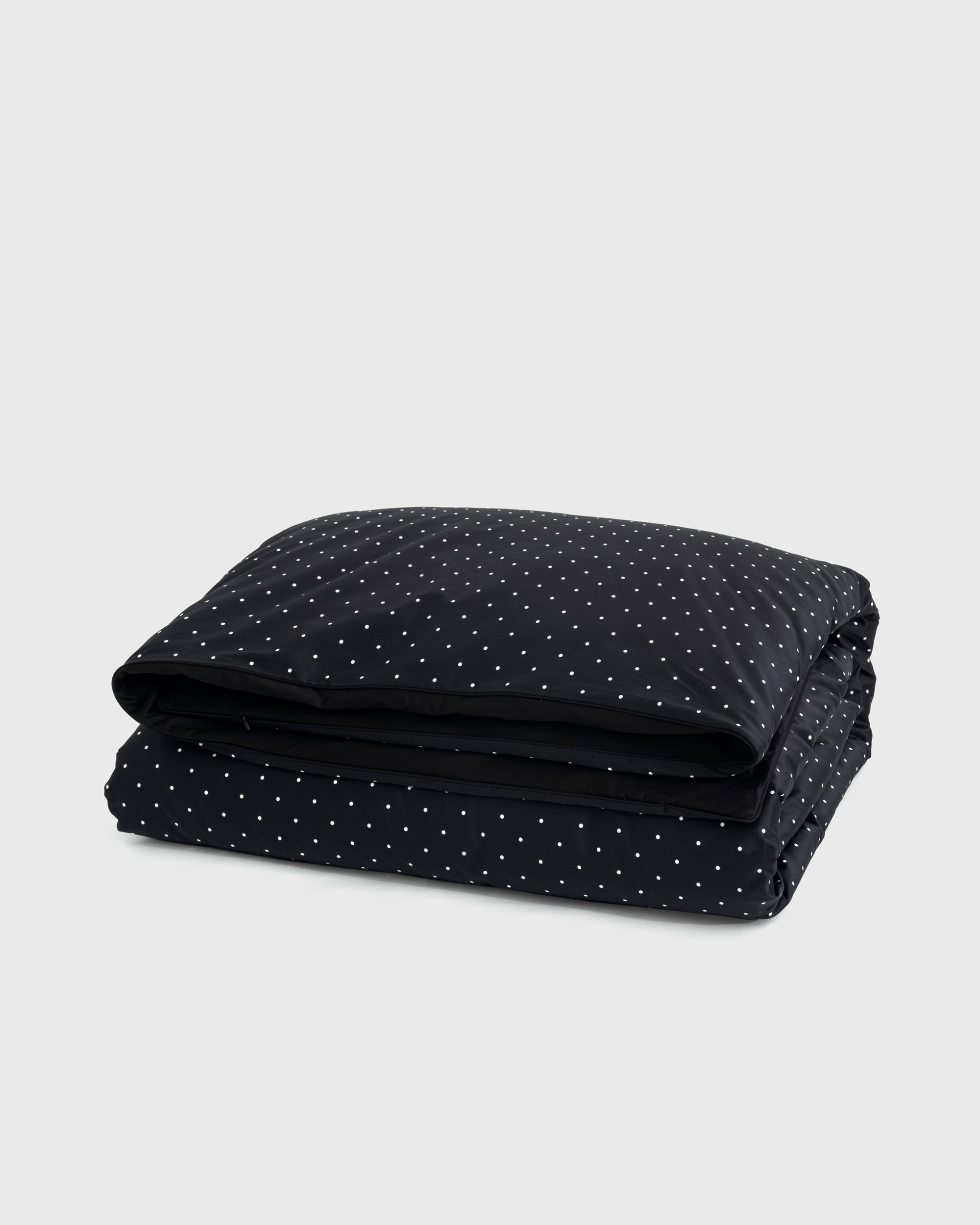 Black Polka-dot 4MM Duvet Cover