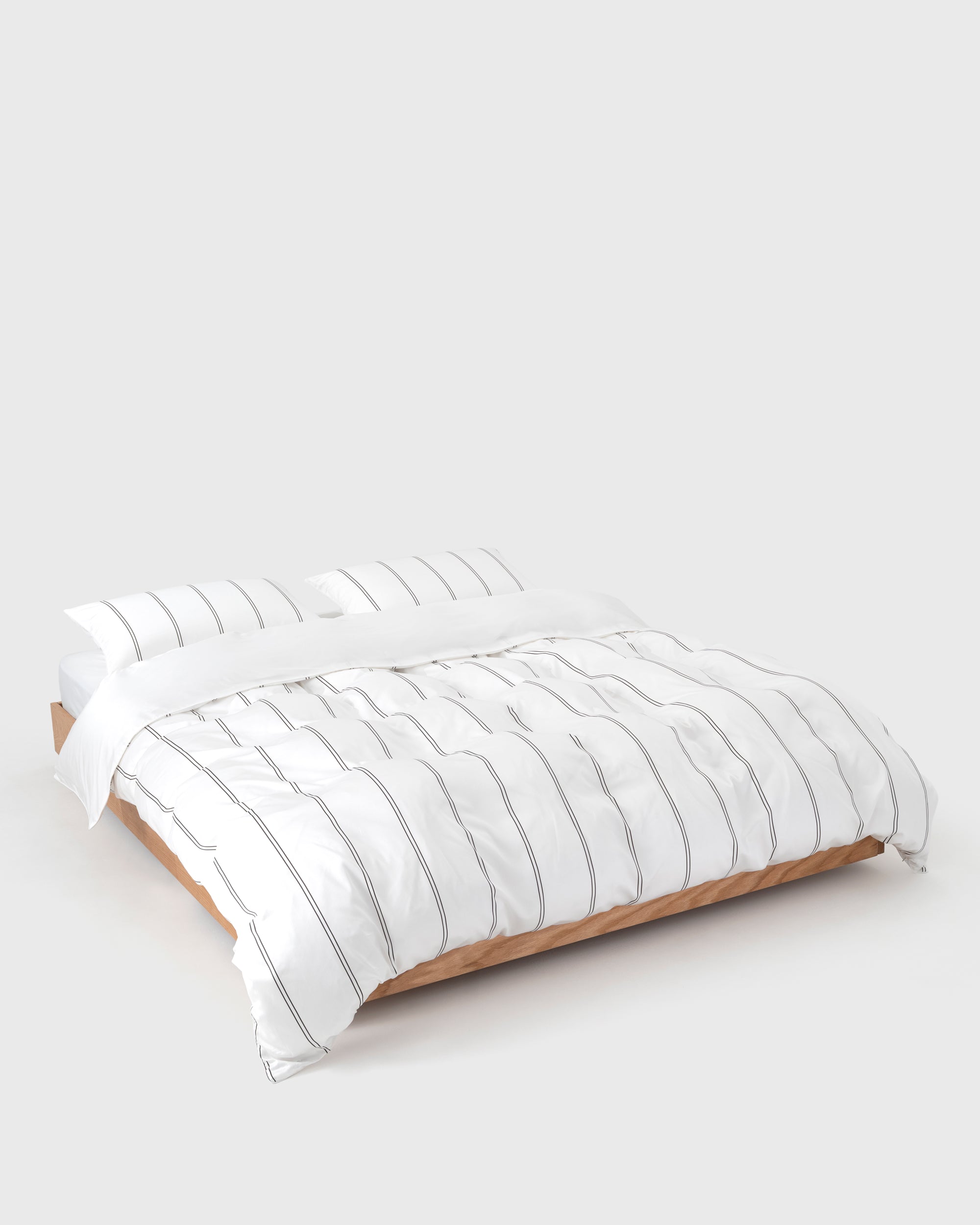 Dual Pinstripe Duvet Cover