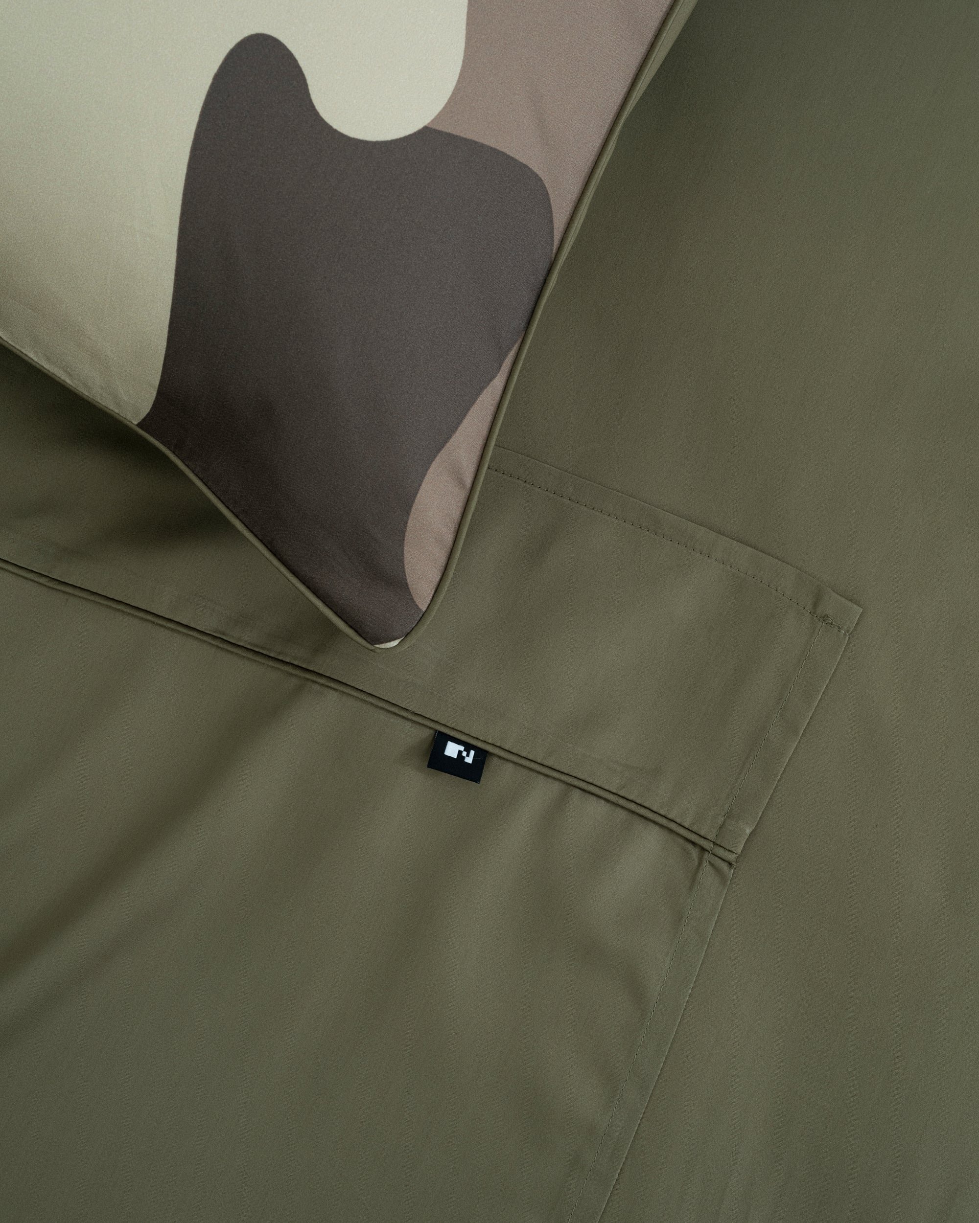 Forest Camo Flat Sheet