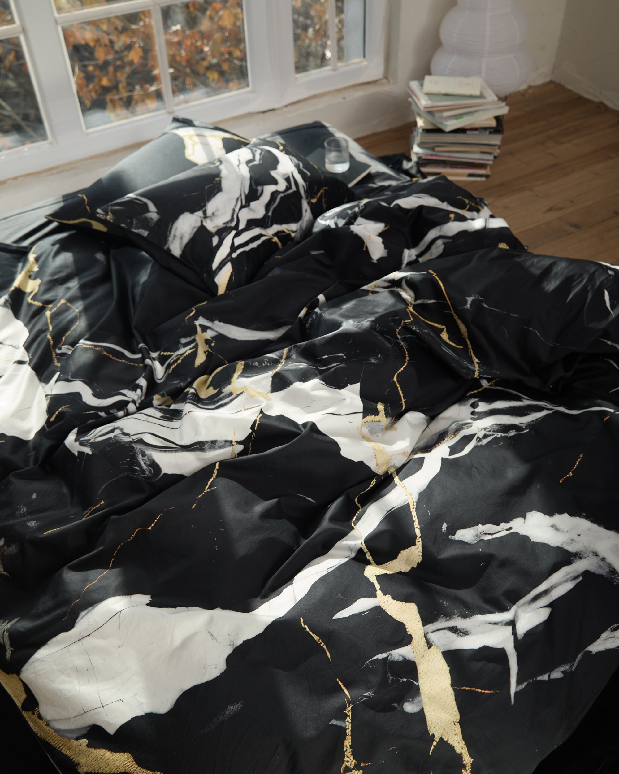 Gilding Marble Duvet Cover