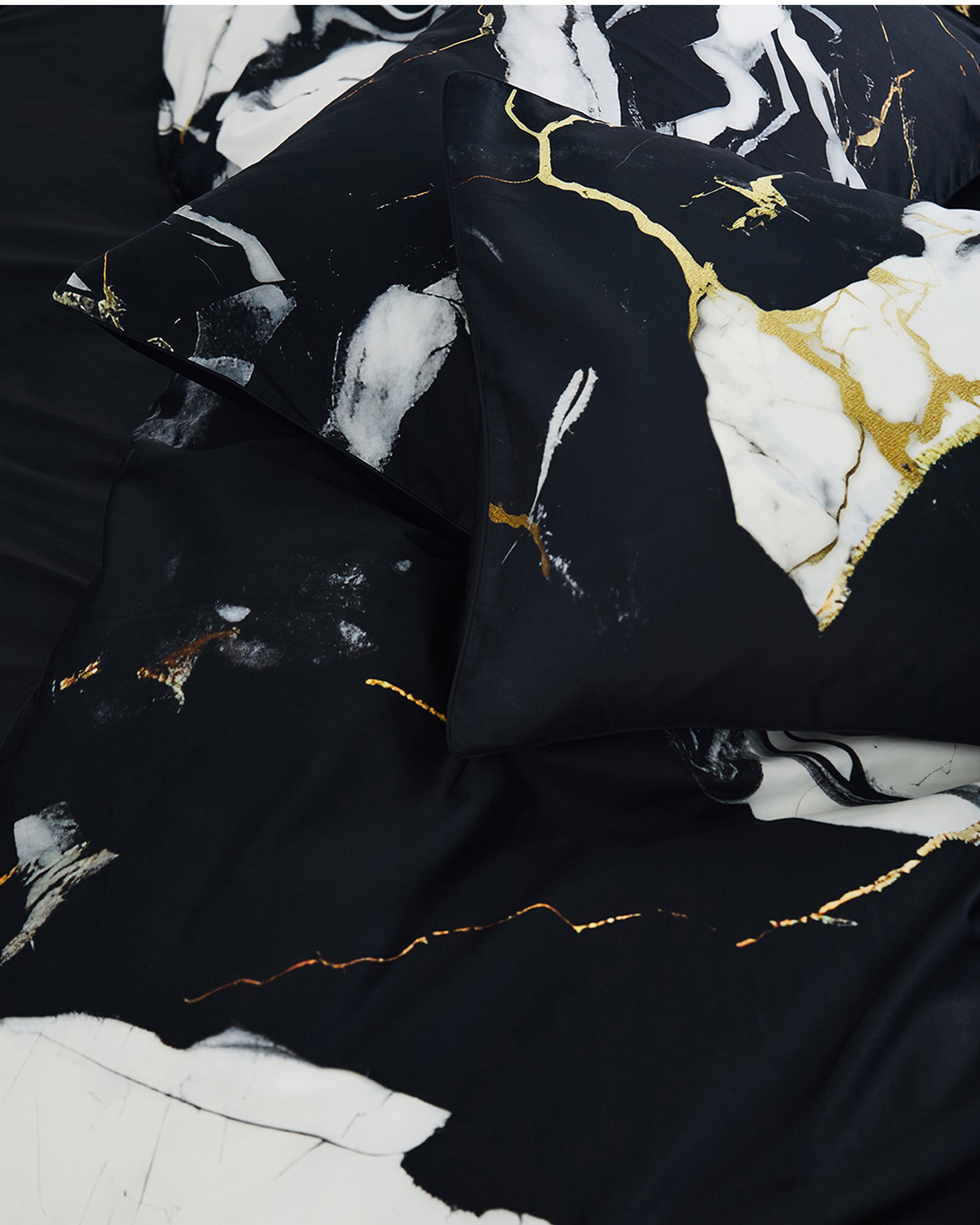 Gilding Marble Pillowcase