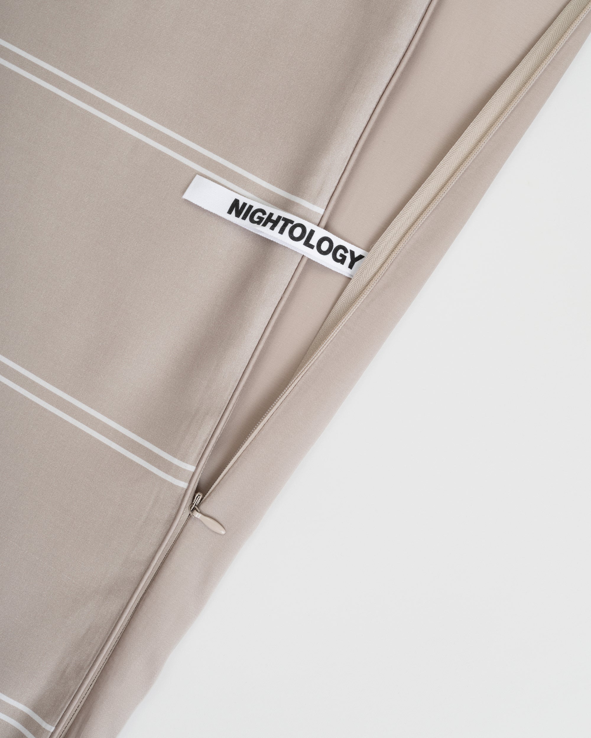 Golden Dual Pinstripe Duvet Cover