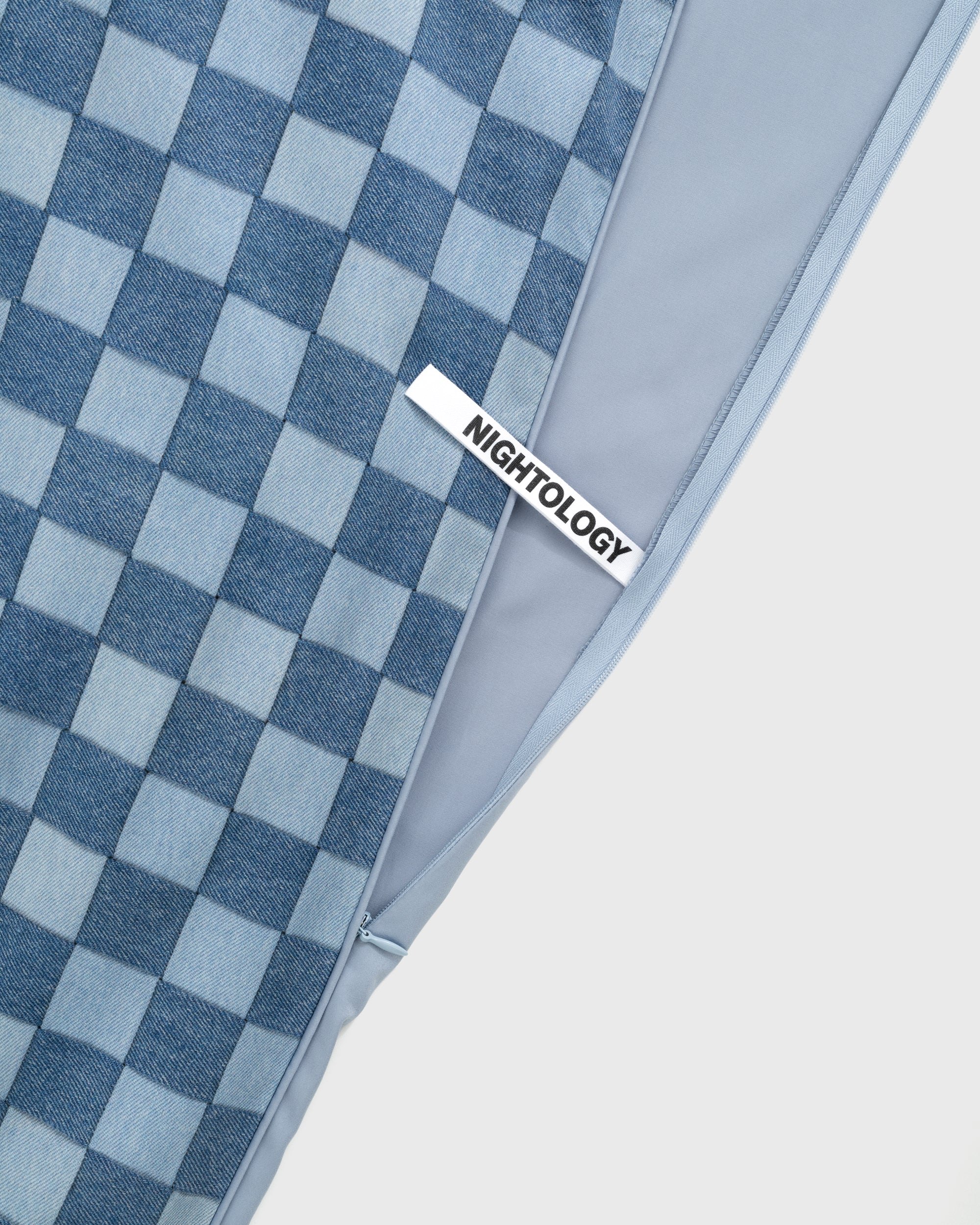 Jeans Checkerboard Duvet Cover