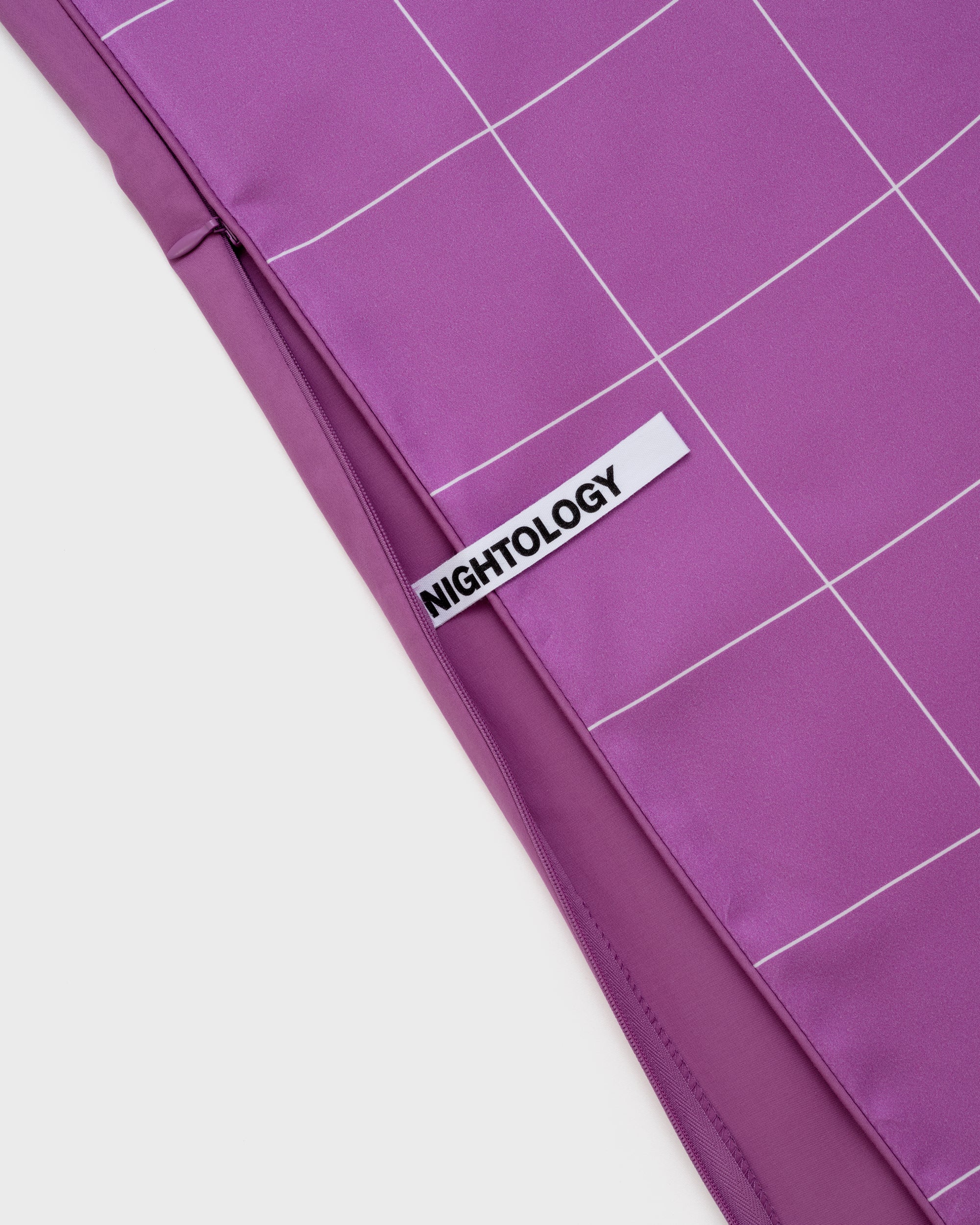 Pink Windowpane Duvet Cover