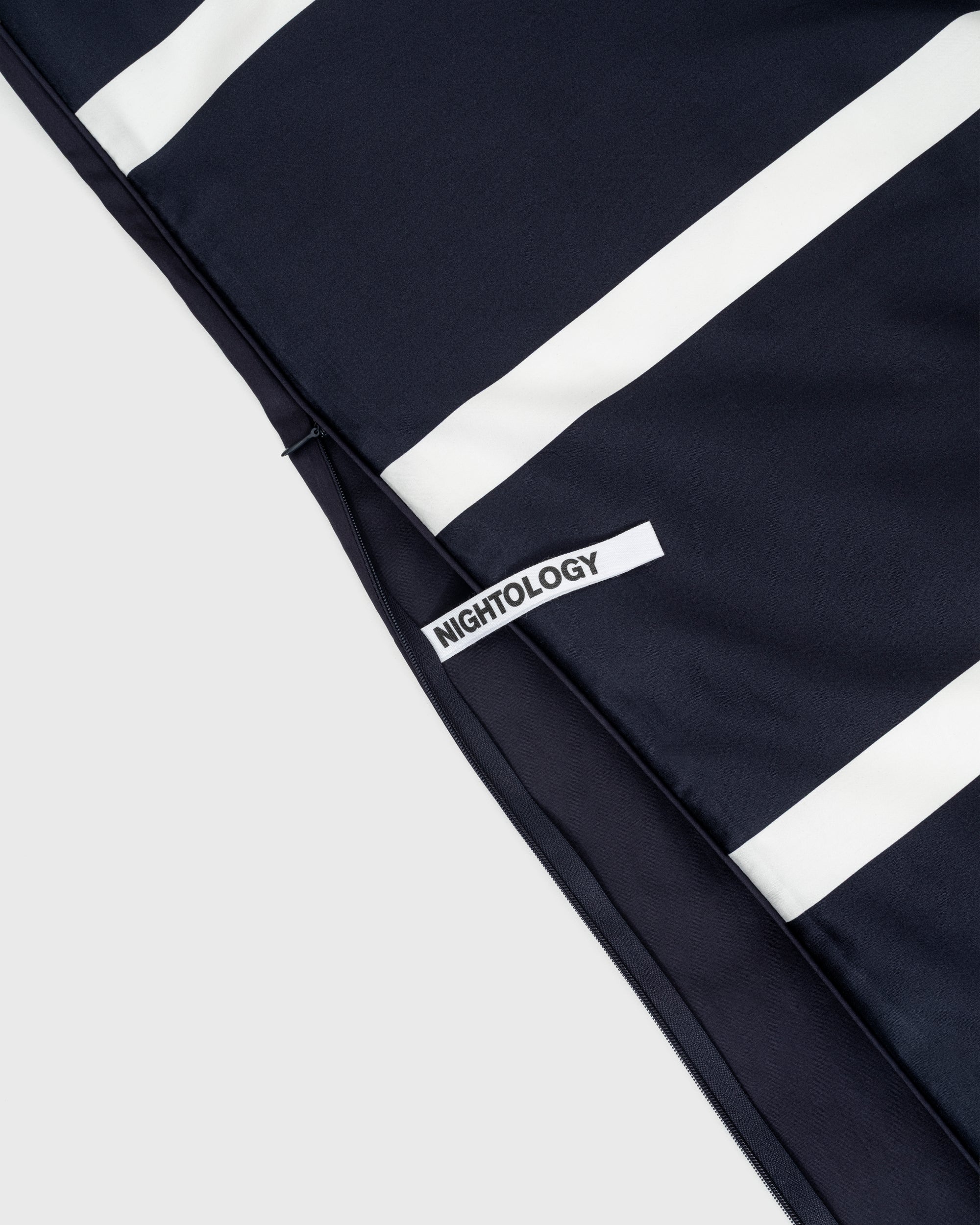 Wide Blue Stripe Duvet Cover